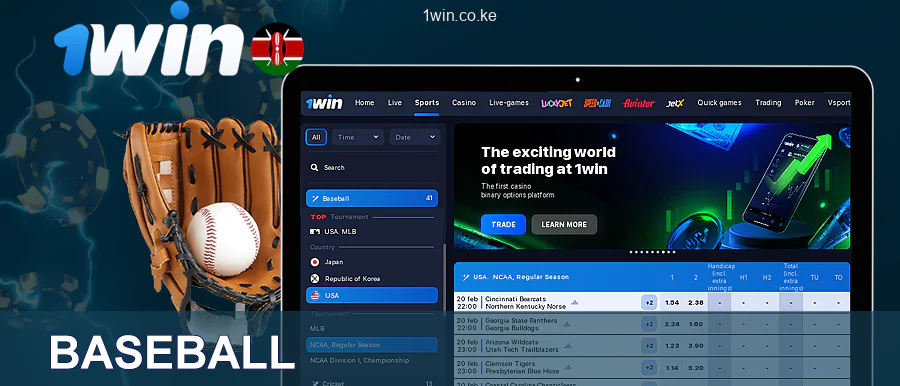1win Baseball in Kenya