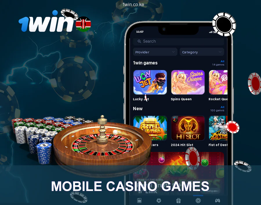 Mobile 1win Casino Games In Kenya