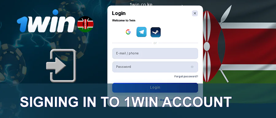 Signing In Account 1win Online