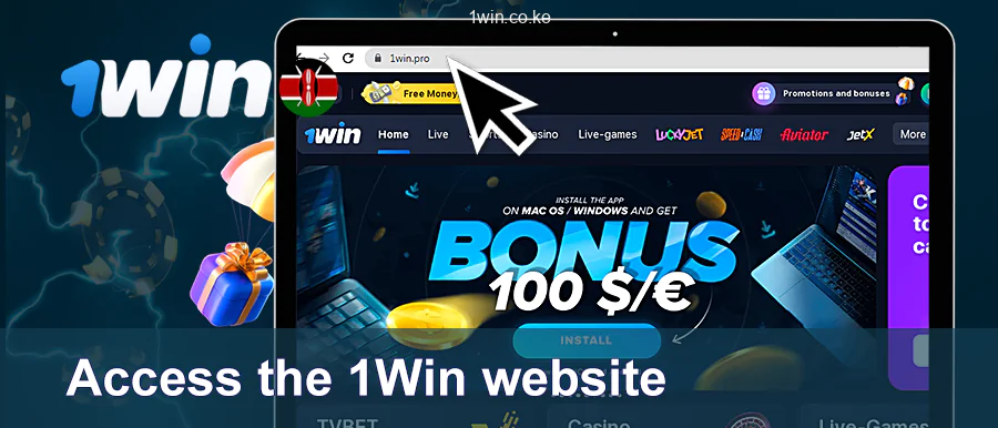 1Win Website Access For Kenyan Players