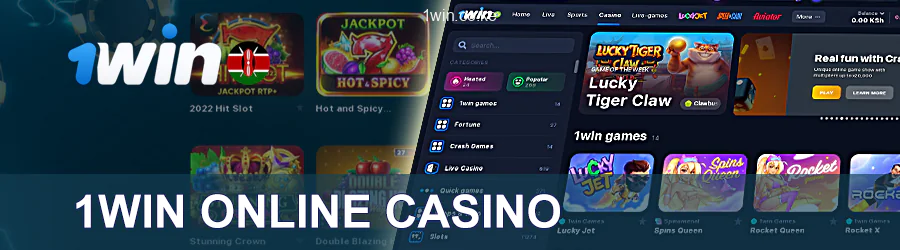 About 1Win online Casino in Kenya