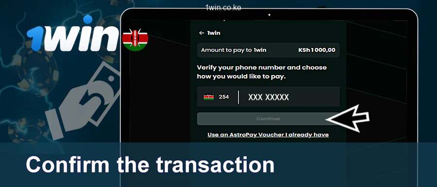 Confirm The Payment Transaction