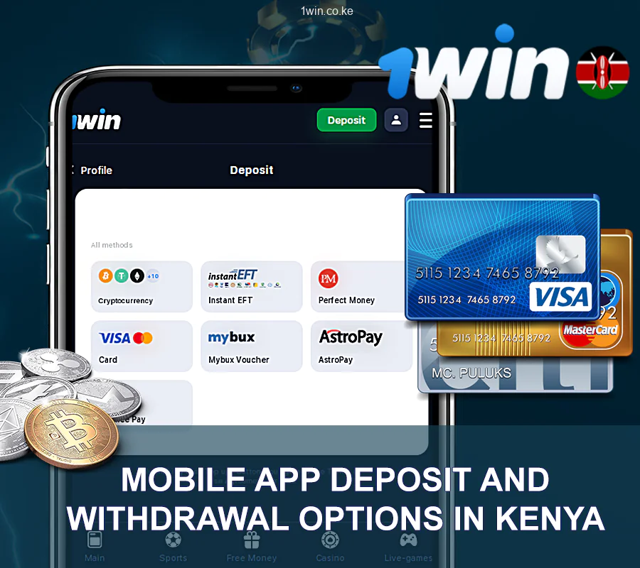 Banking In 1win Mobile App